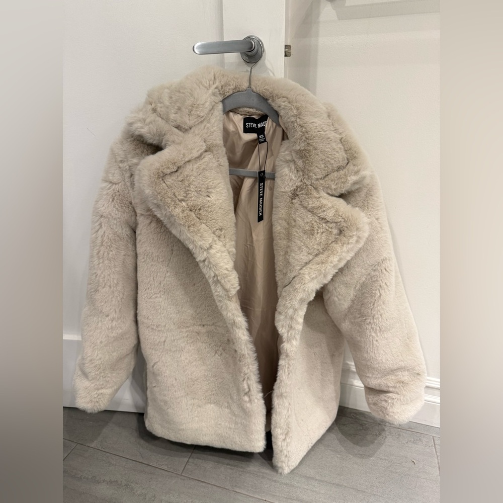 Steve Madden faux fur coat